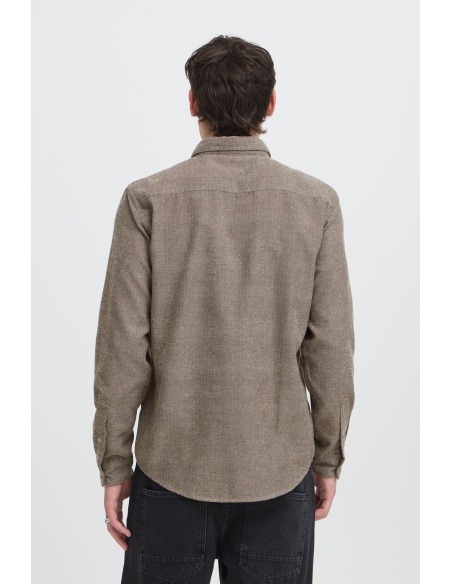 Chemise Chevron Marron BHCOBRA BLEND - 3 | TOPS